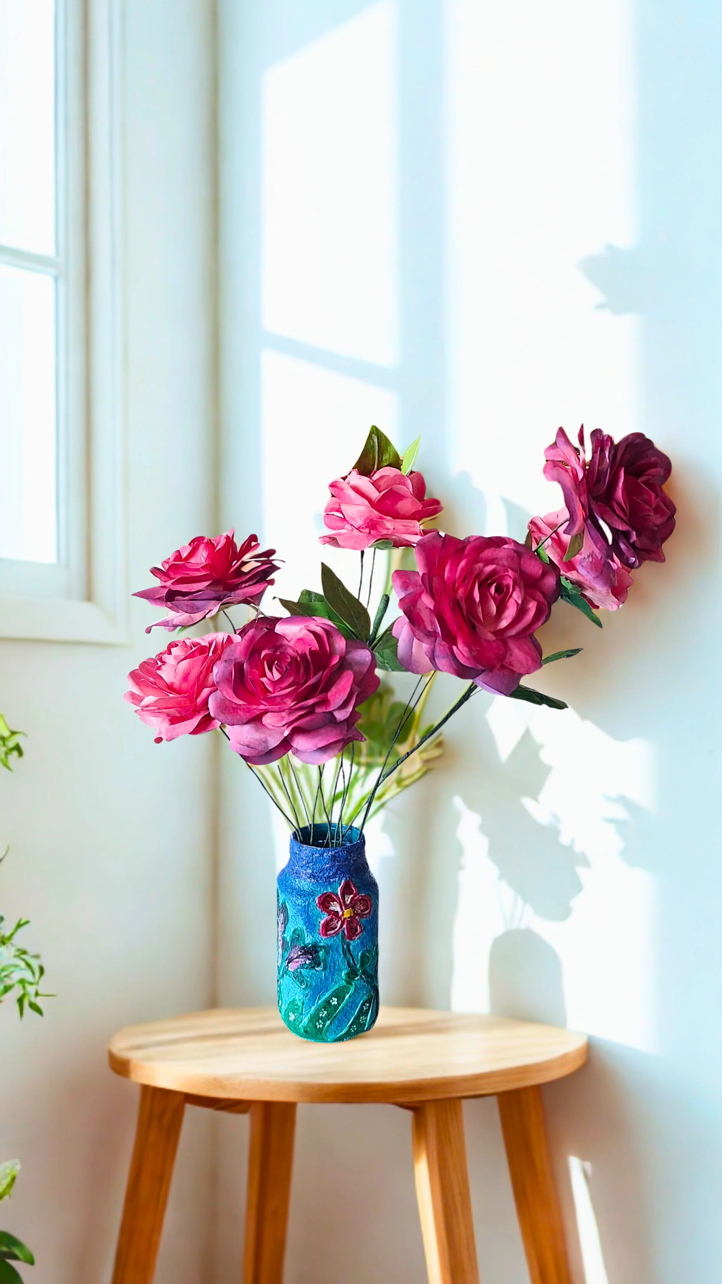 The Art of Handmade Roses